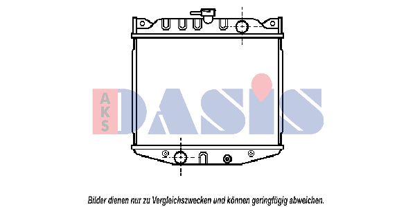 AKS DASIS Radiators, Motora dzesēšanas sistēma 320260N